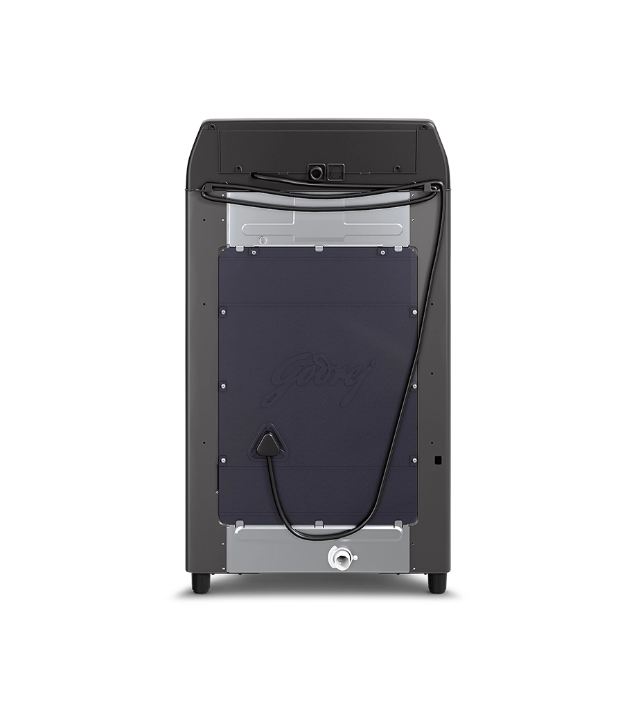 Godrej 8 Kg 5 Star Fully Automatic Top Load Washing Machine – Germ Shield, Zero Pressure & Roller Coaster Wash (WT EON VLVT 80 5.0 FDTS MTBK, Metallic Black) - Image 10