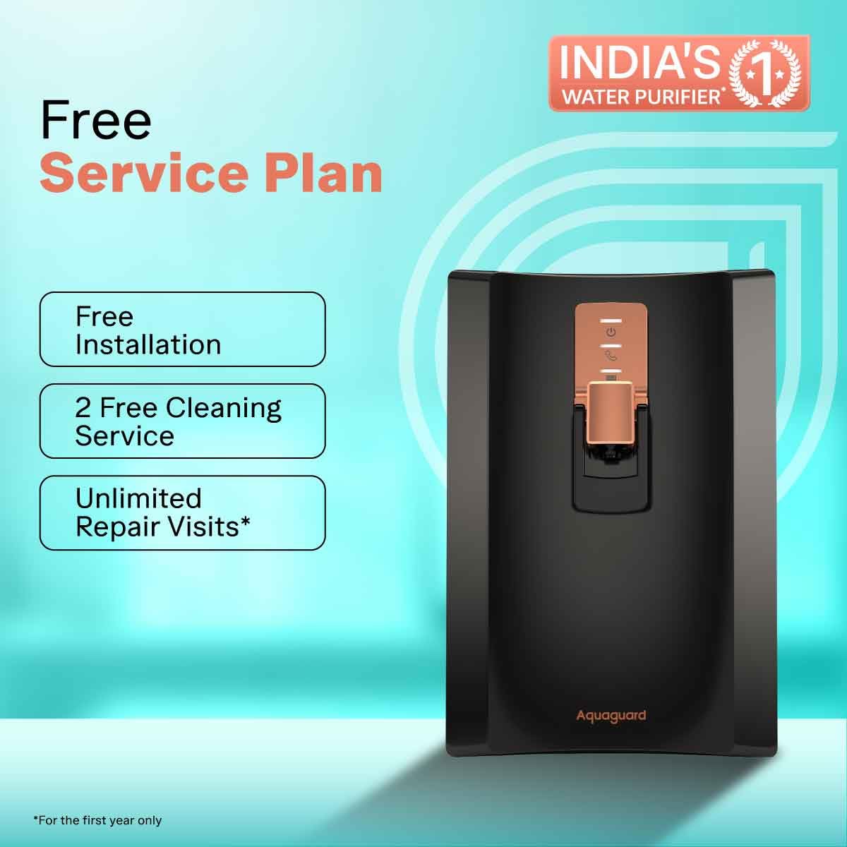 AQUAGUARD WATER-PURIFIER UV+UF SUPERIO-UV+UF+SS-NEW - Image 6